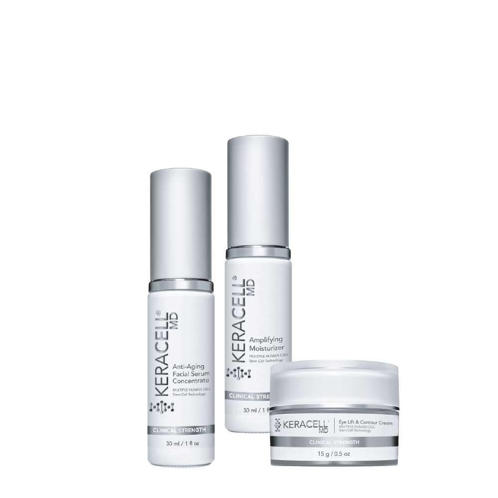 KERACELL MD® 3 PACK Skin Care System