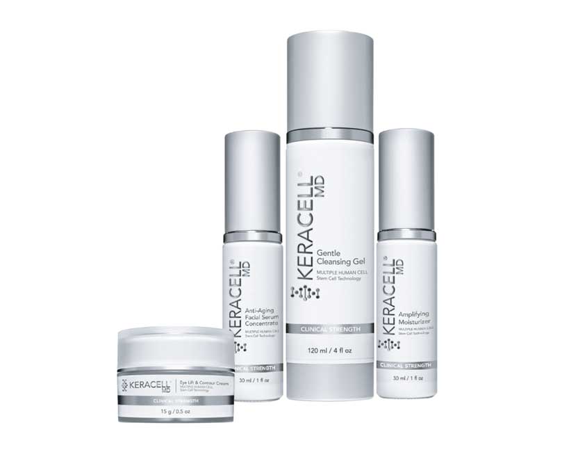 KERACELL MD® 4 PACK Skin Care System